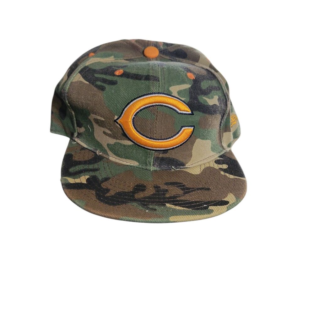 Chicago Bears Camo Hat New Era NFL Strapback Adjustable Football Cap